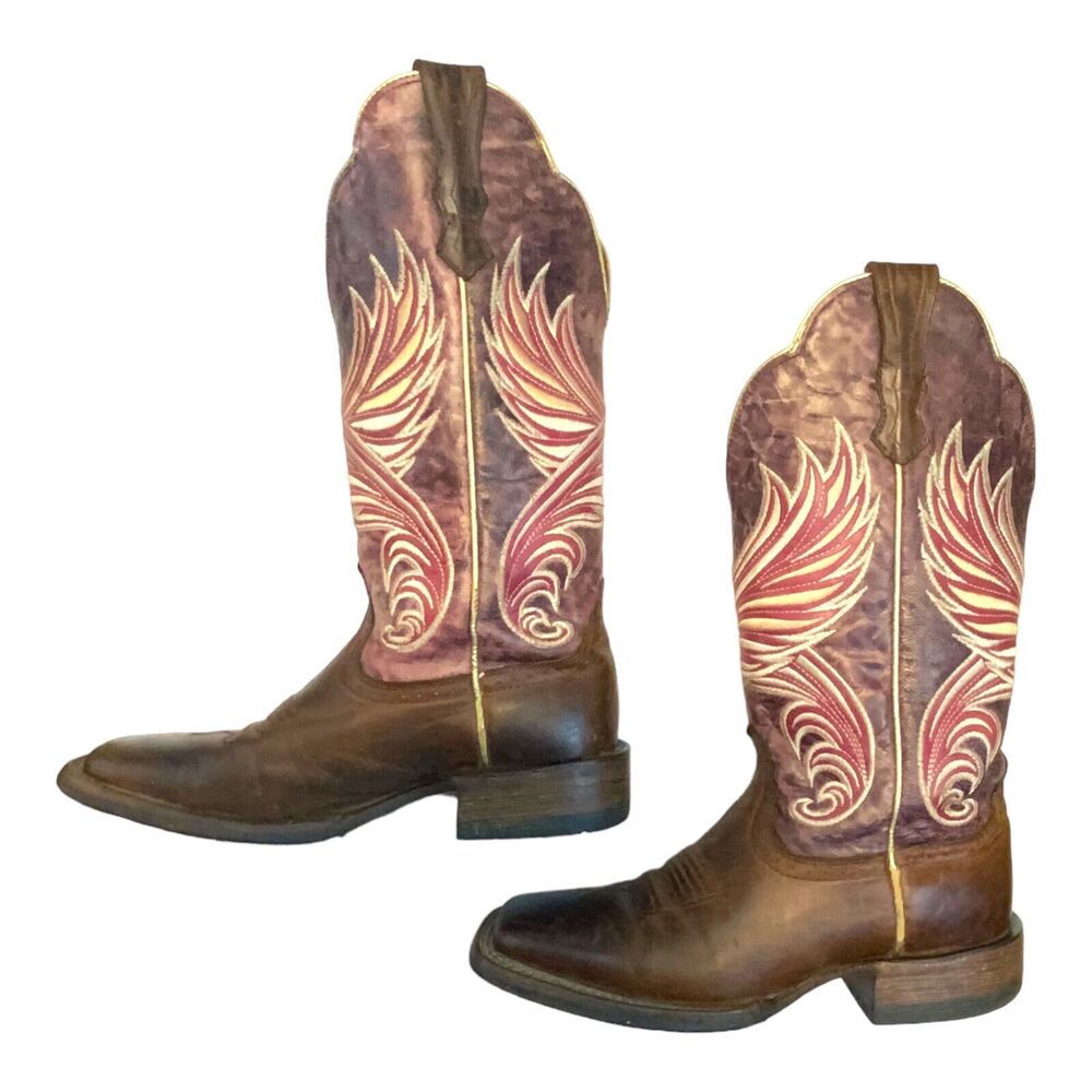 Ariat Fortress Brown Cowgirl Boots US Size 6B